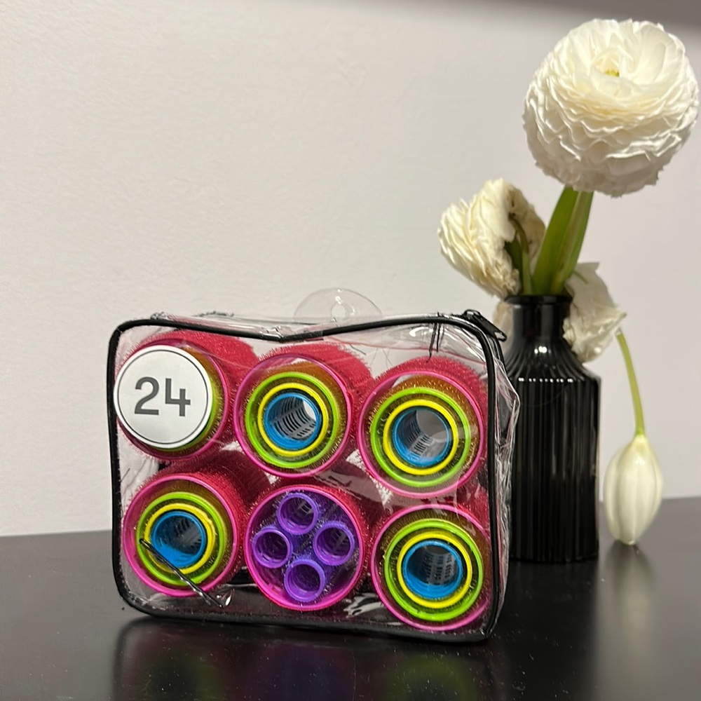 24 rollers for hair, NWT.